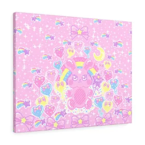 Bubblegum Bunny Wall Canvas