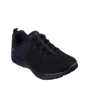 Skechers Women's Virtue Sneaker, Black/Black