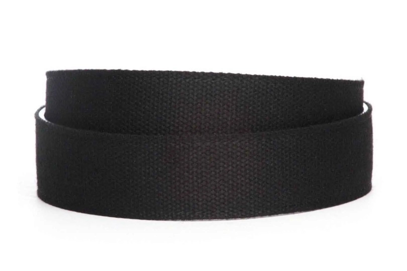 1.5" Black Canvas Strap