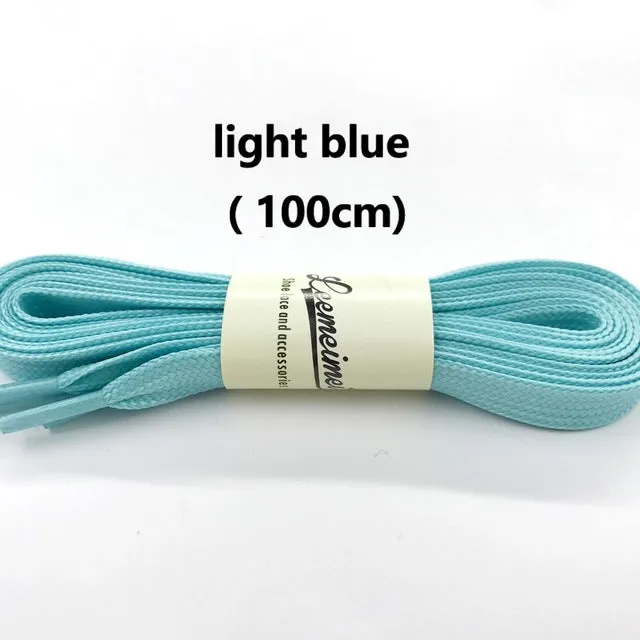 1pair 80-100cm sport luminous shoelace glow in the dark color fluorescent shoelace Athletic Sport shoe lace reflective shoelaces