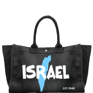 24oz Beach Tote - Israel Est, Canvas