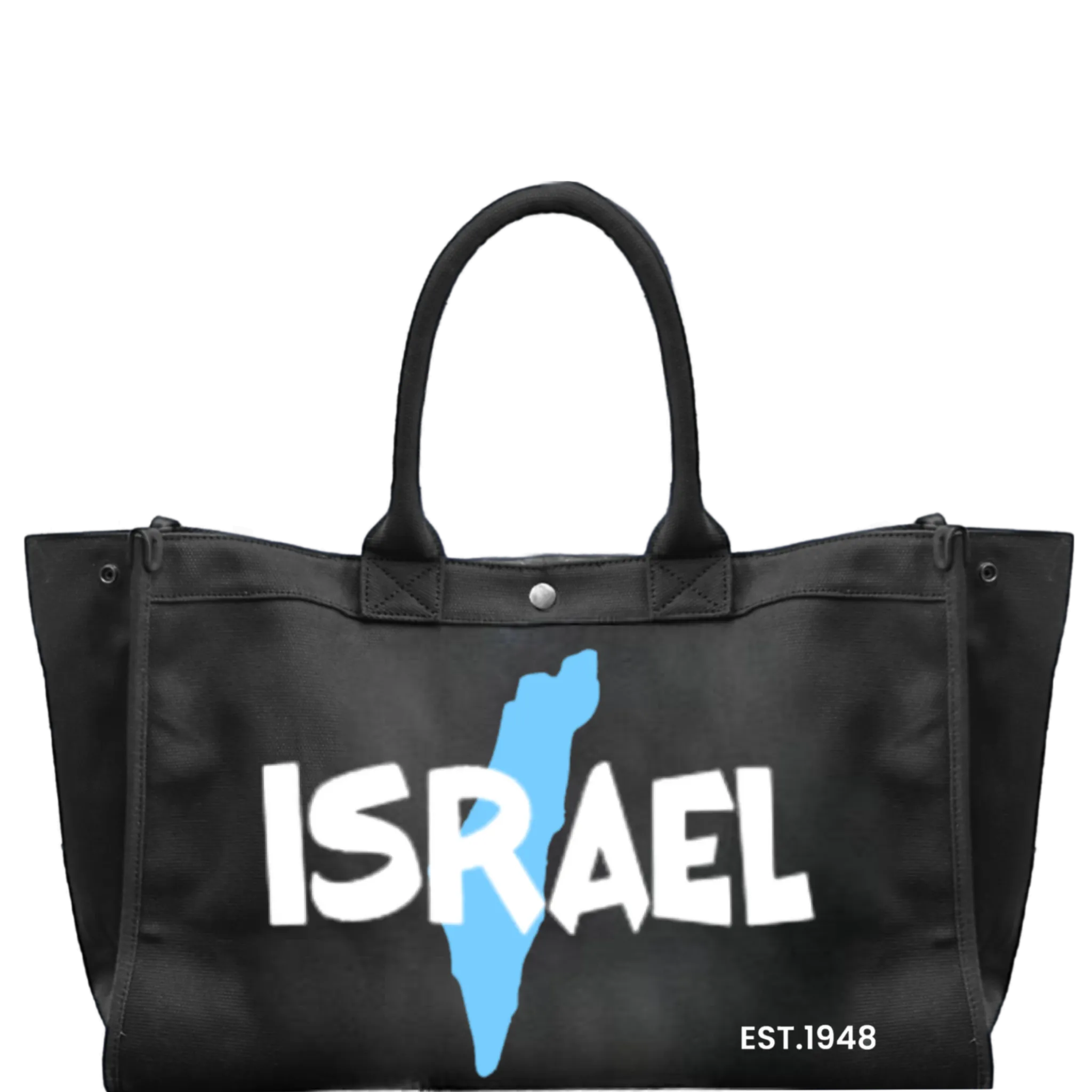 24oz Beach Tote - Israel Est, Canvas