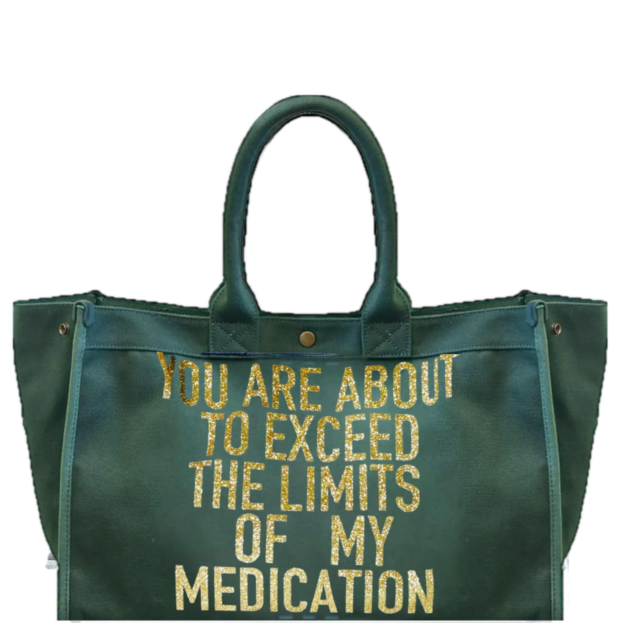 24oz Beach Tote - Medication, Canvas