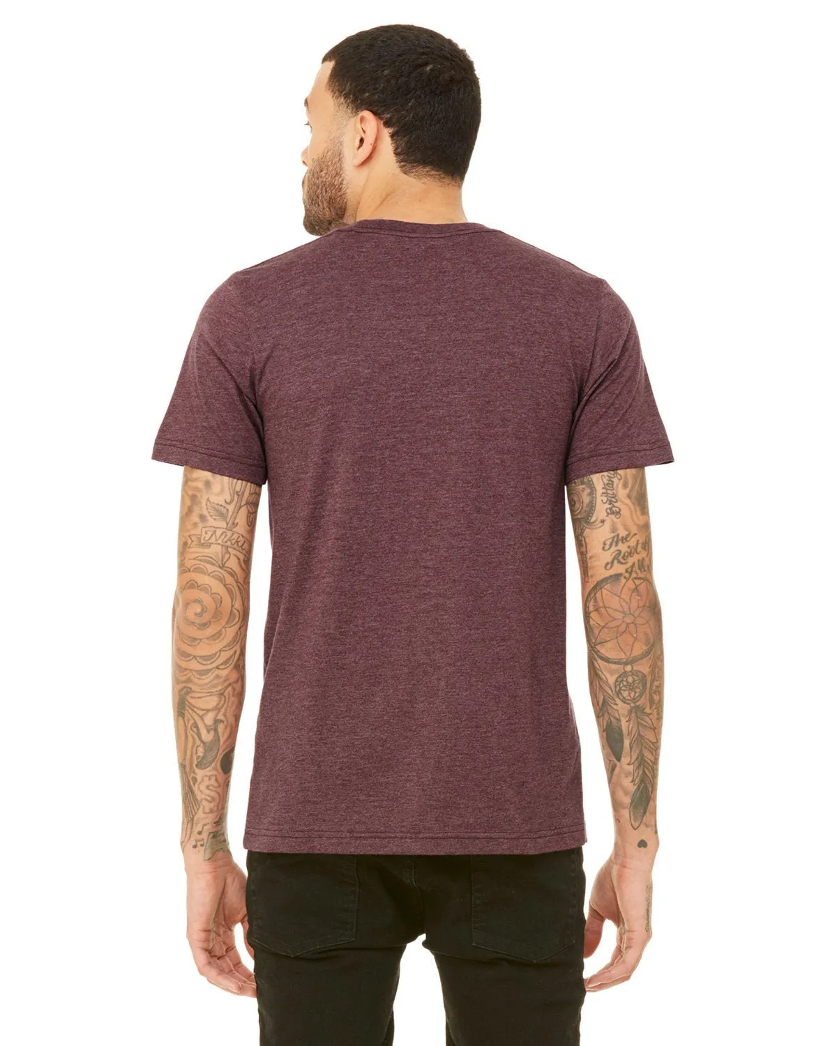 3001CVC-Bella   Canvas-HEATHER MAROON