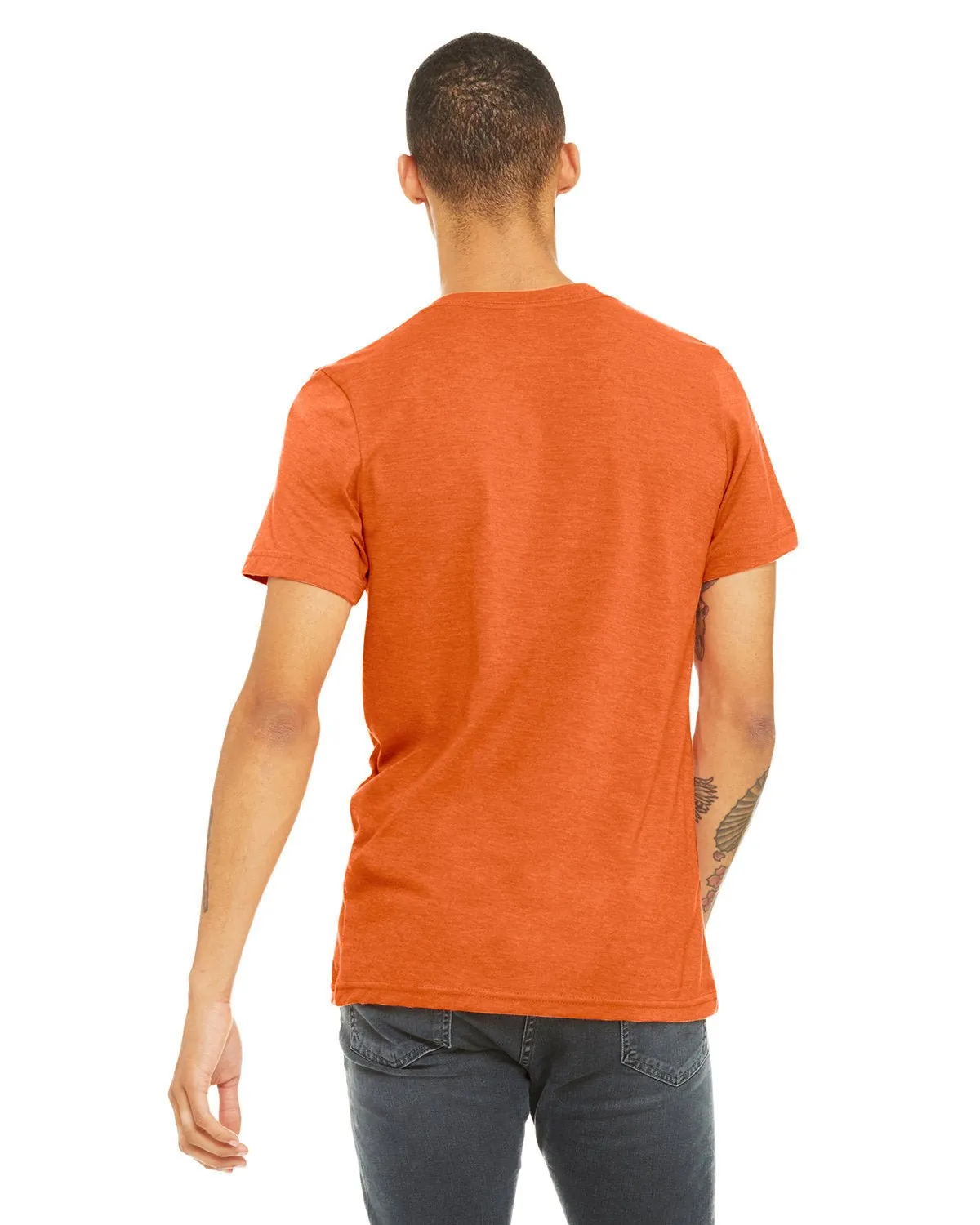 3001CVC-Bella   Canvas-HEATHER ORANGE