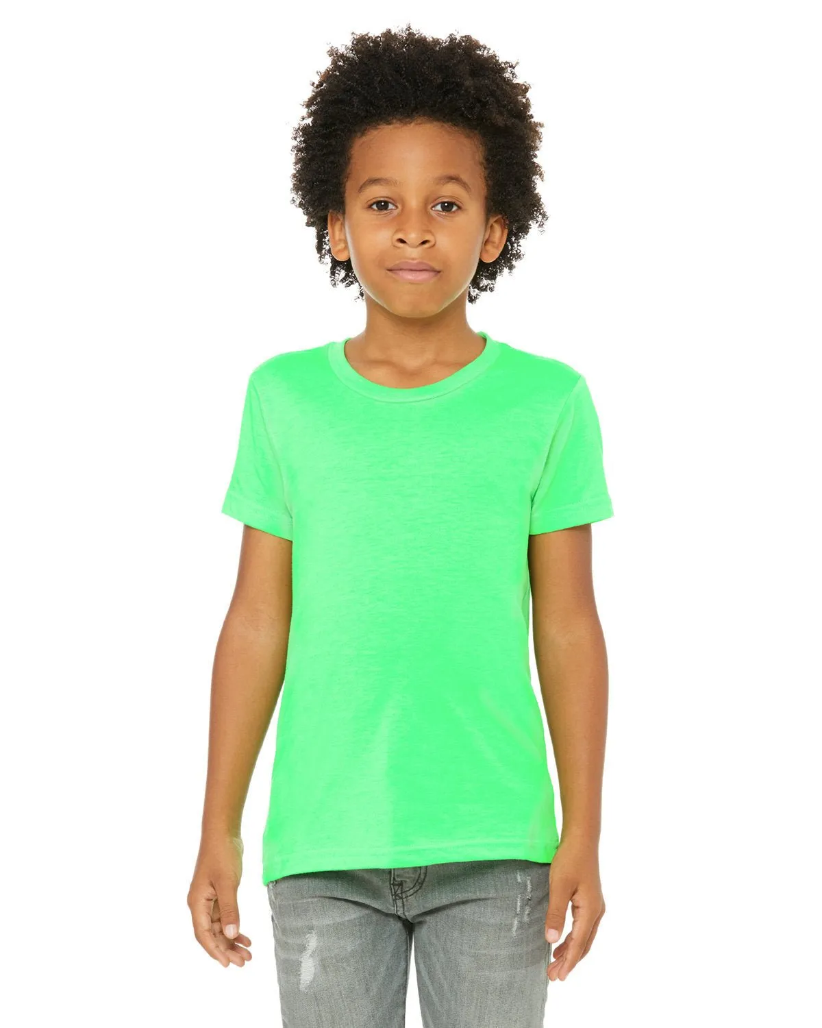 3001YCV-Bella   Canvas-NEON GREEN