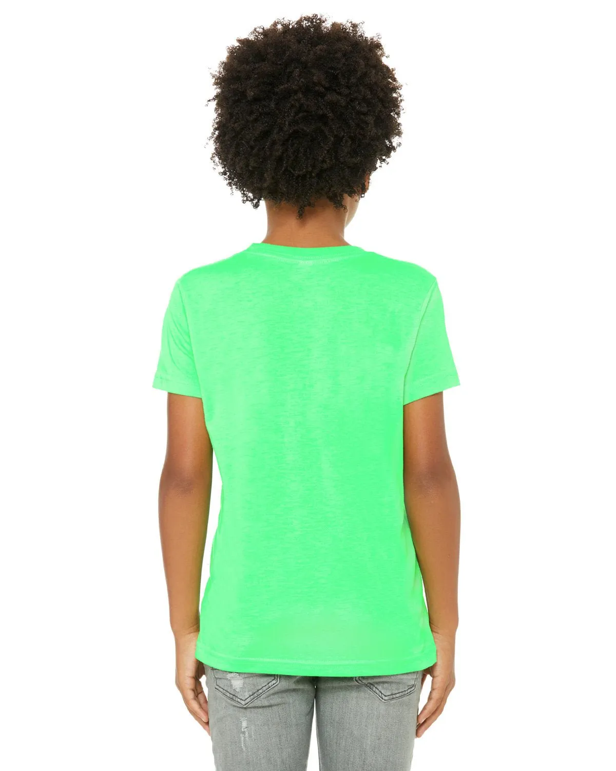 3001YCV-Bella   Canvas-NEON GREEN