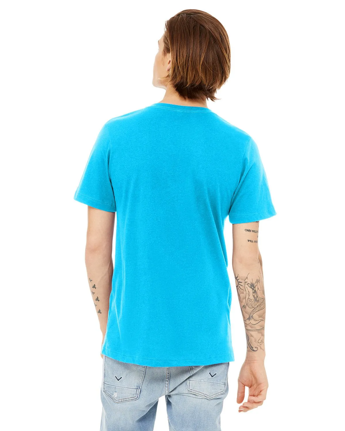 3005CVC-Bella   Canvas-NEON BLUE