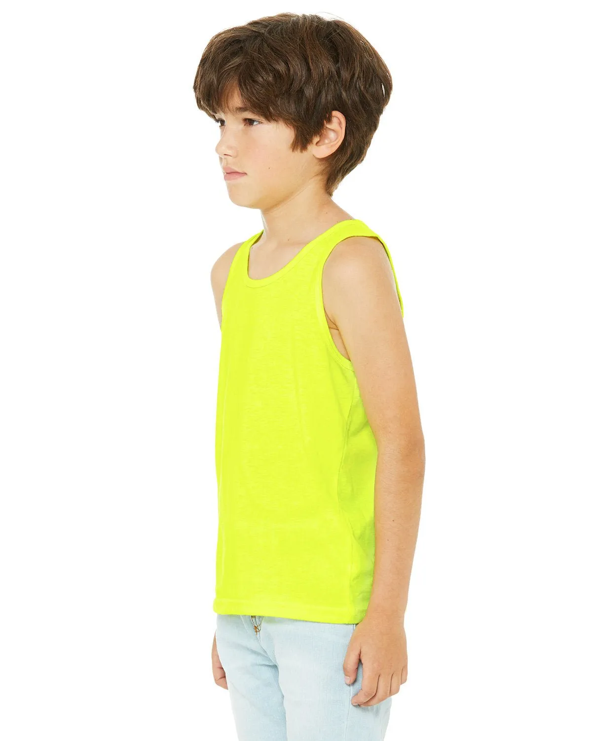 3480Y-Bella   Canvas-NEON YELLOW