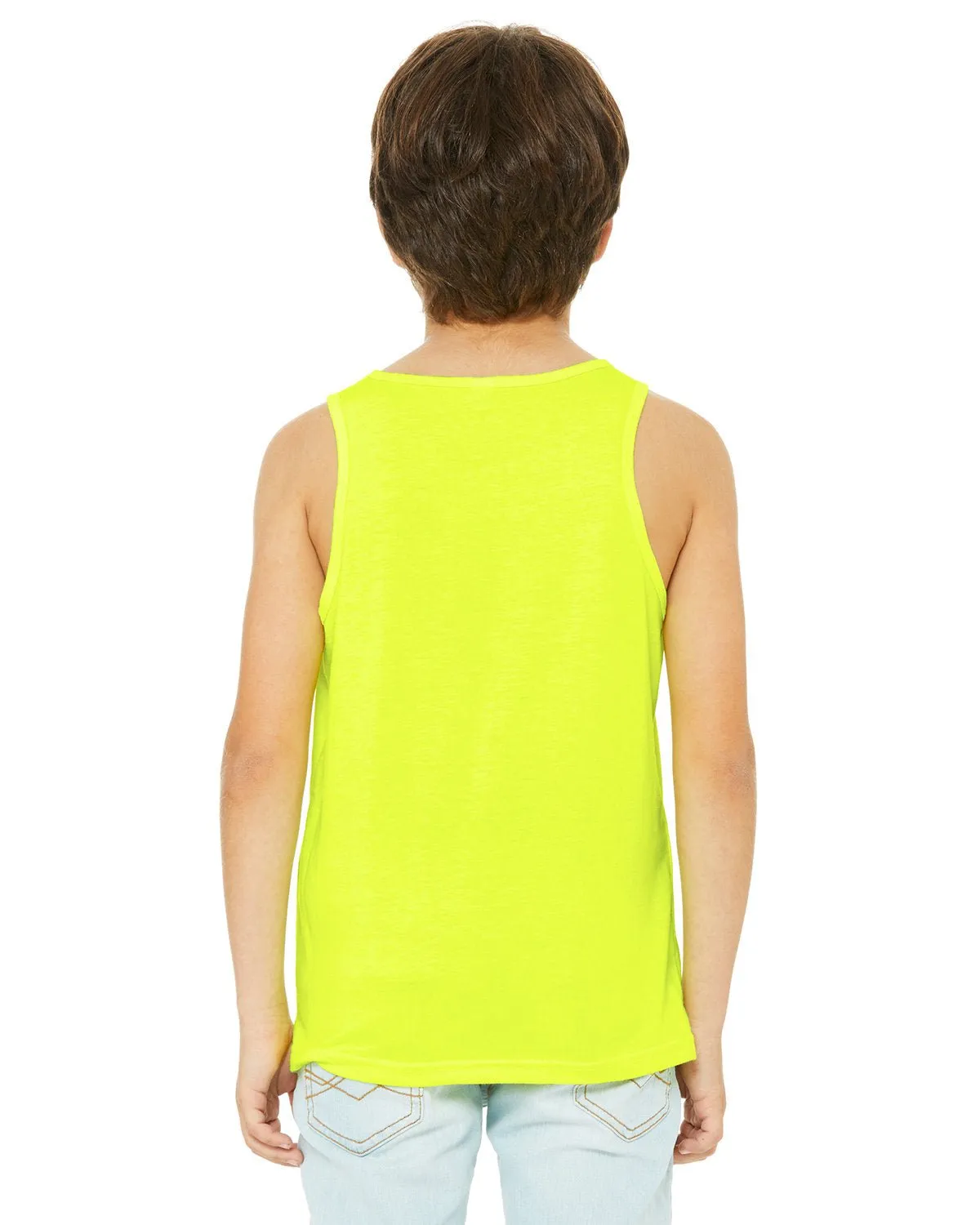 3480Y-Bella   Canvas-NEON YELLOW