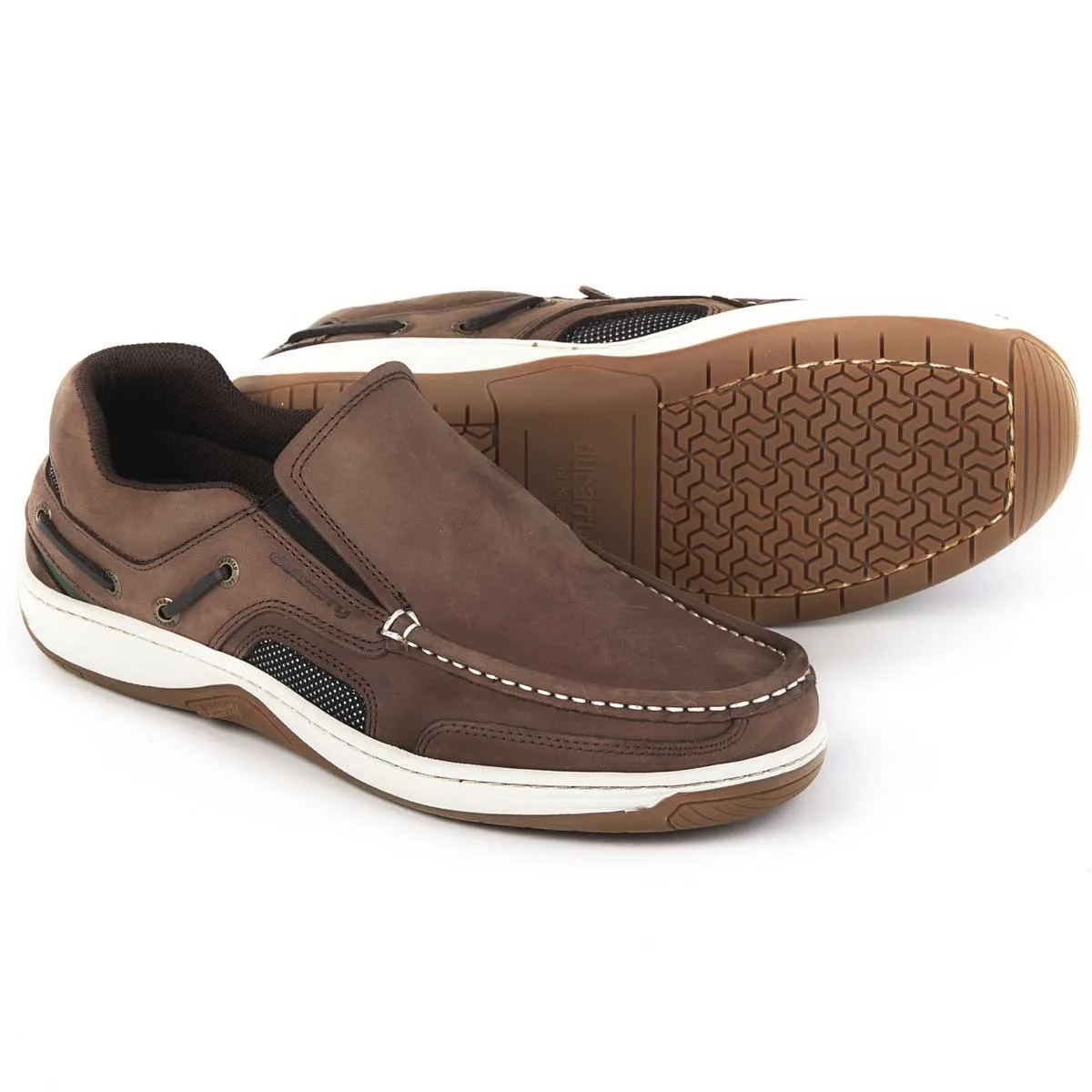 40% OFF DUBARRY Men's Yacht Deck Shoes - Donkey Brown Nubuck - Size: UK 9 (EU43)