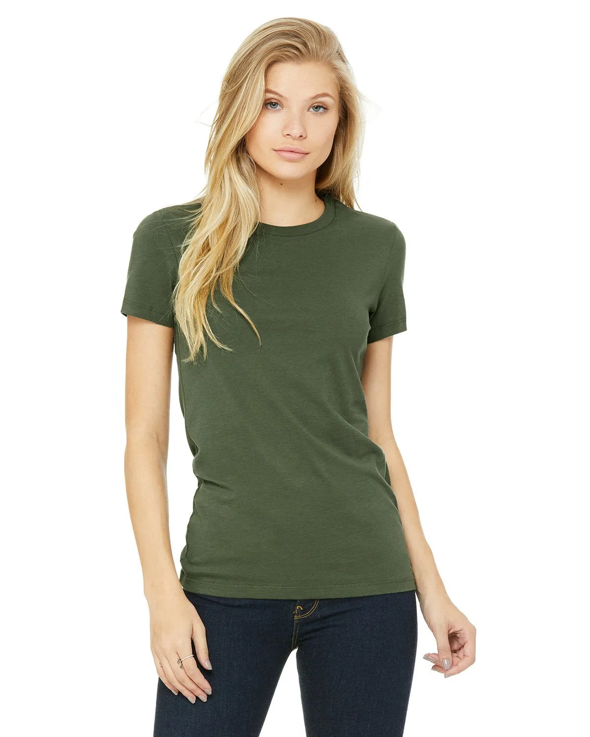 6004-Bella   Canvas-MILITARY GREEN