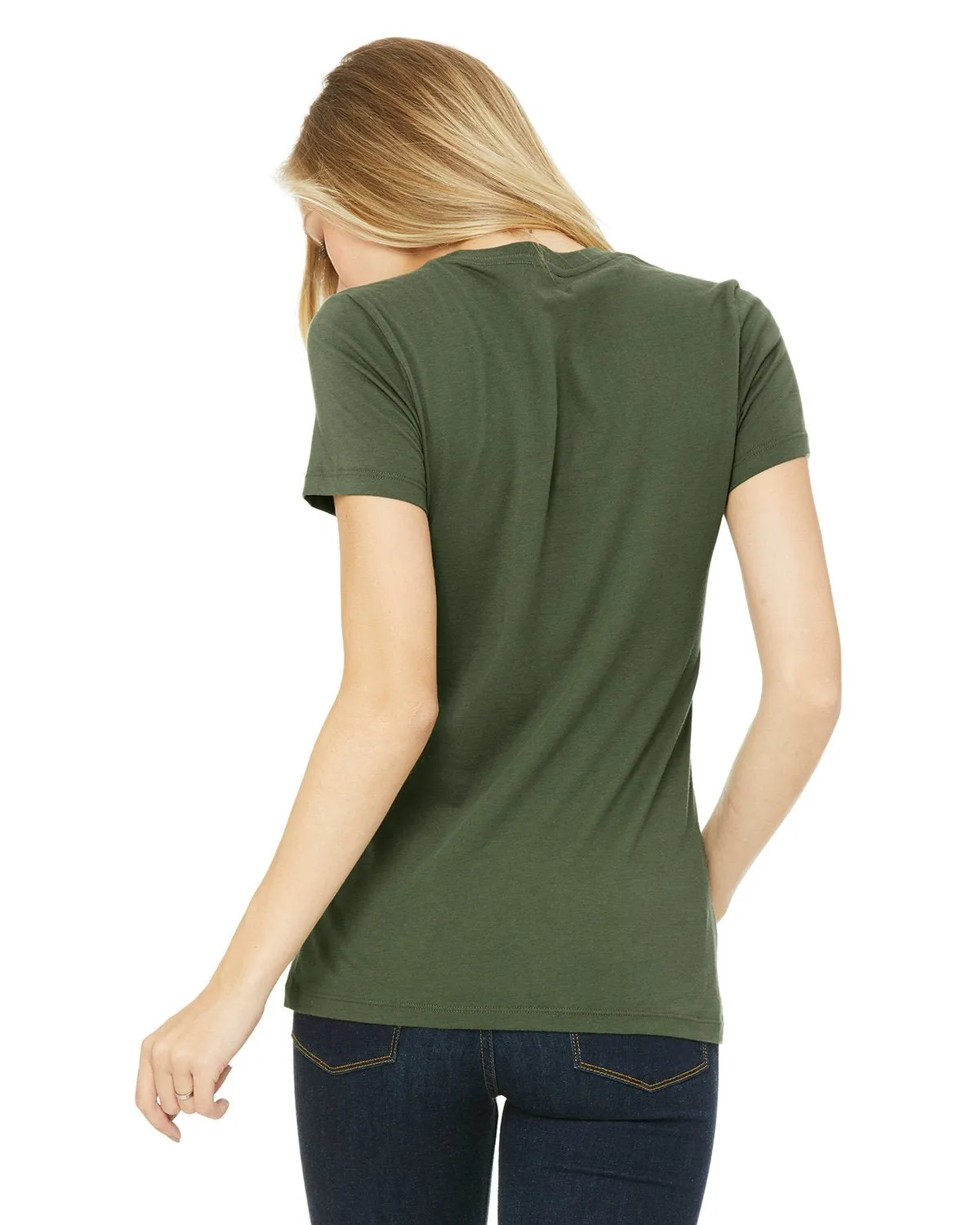 6004-Bella   Canvas-MILITARY GREEN