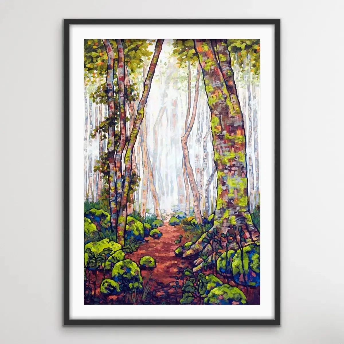 A Walk In The Rainforest - Australian Nature Misty Forest Canvas Print - Nature Wall Art