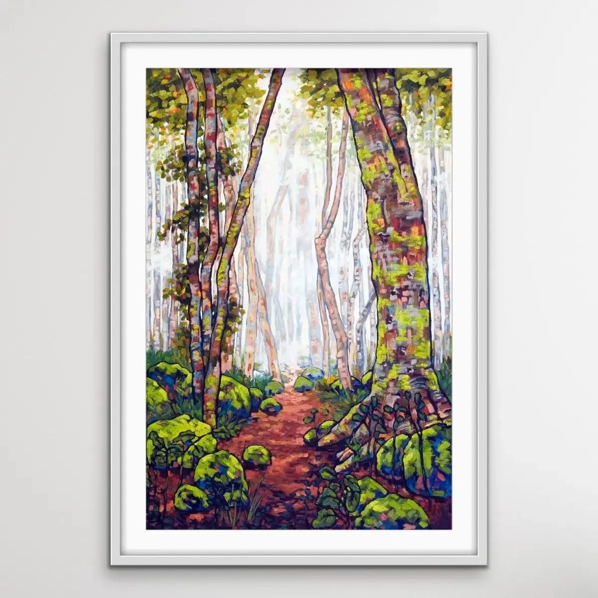 A Walk In The Rainforest - Australian Nature Misty Forest Canvas Print - Nature Wall Art