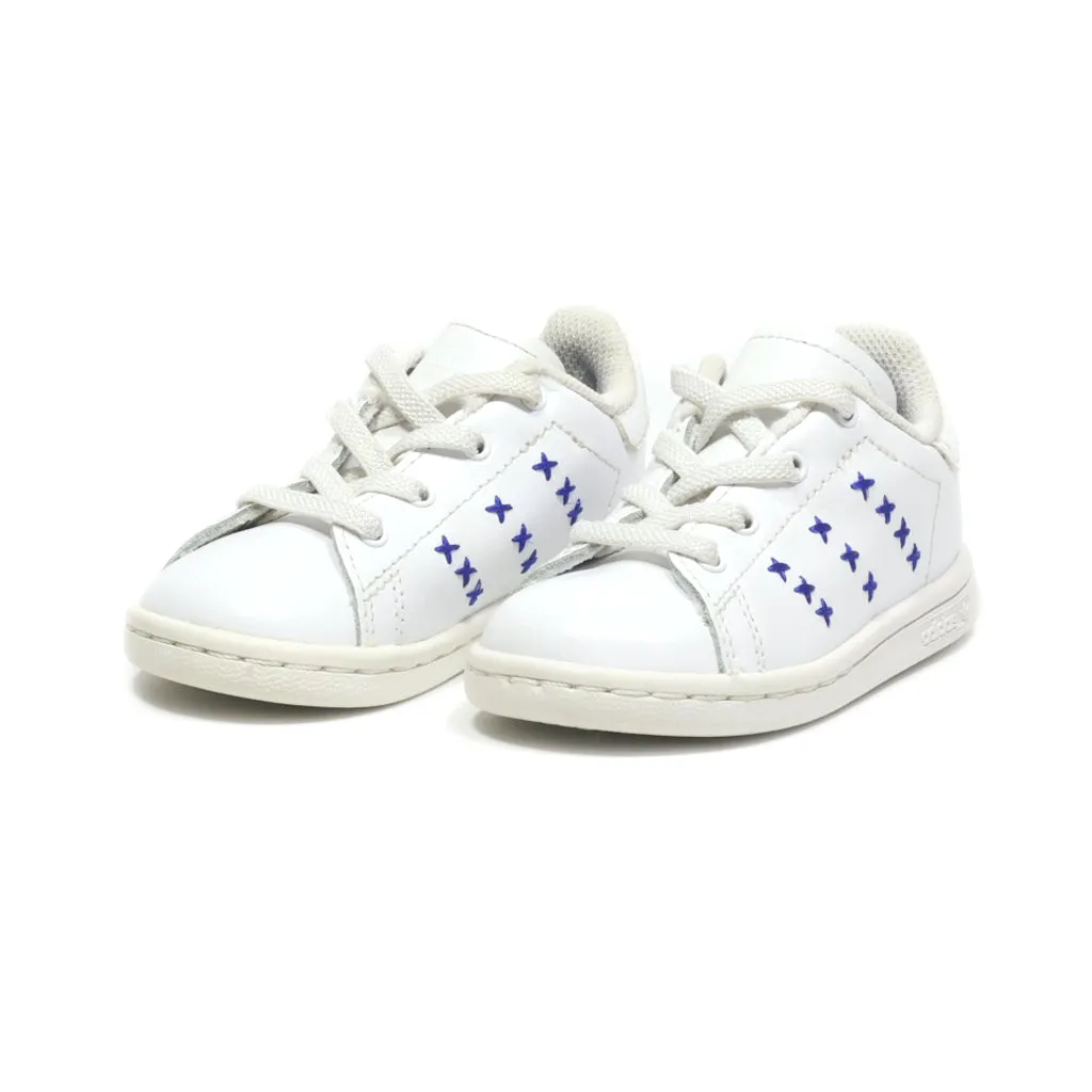 Adidas Stan Smith Sneakers Leather White Colour For Kids