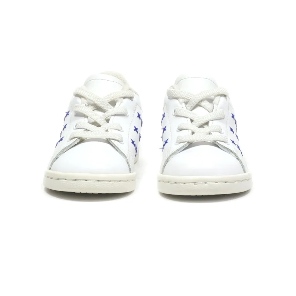 Adidas Stan Smith Sneakers Leather White Colour For Kids