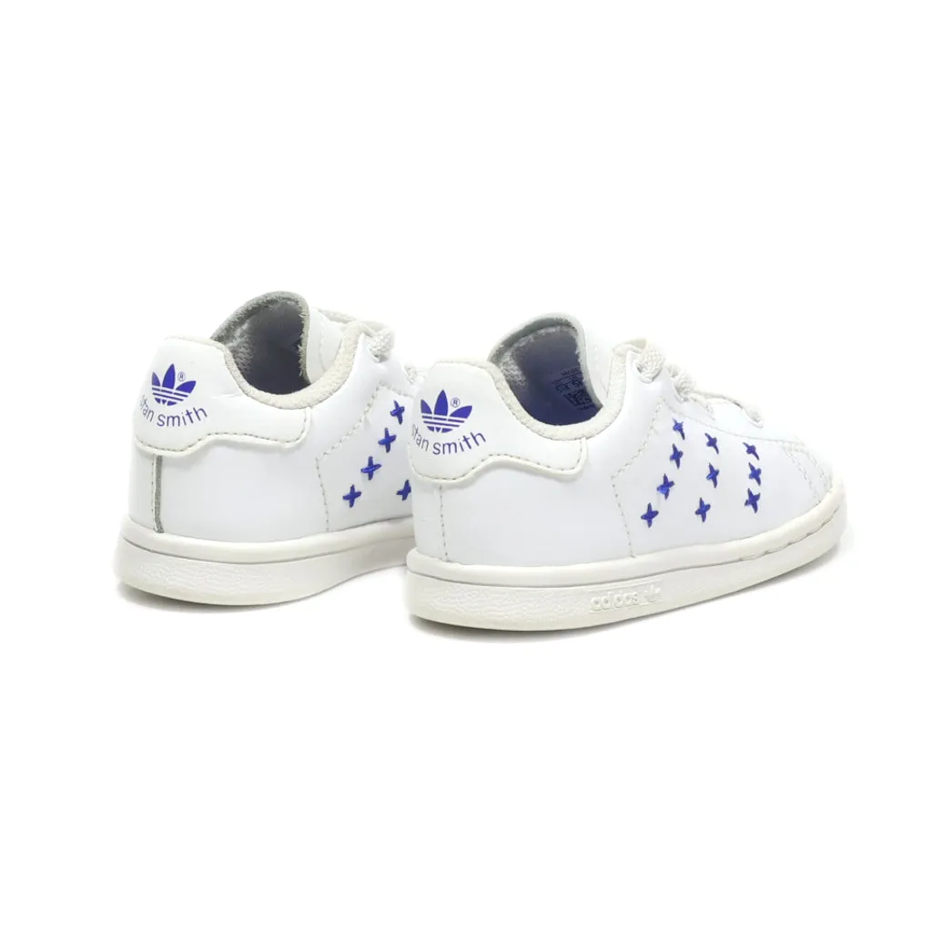 Adidas Stan Smith Sneakers Leather White Colour For Kids