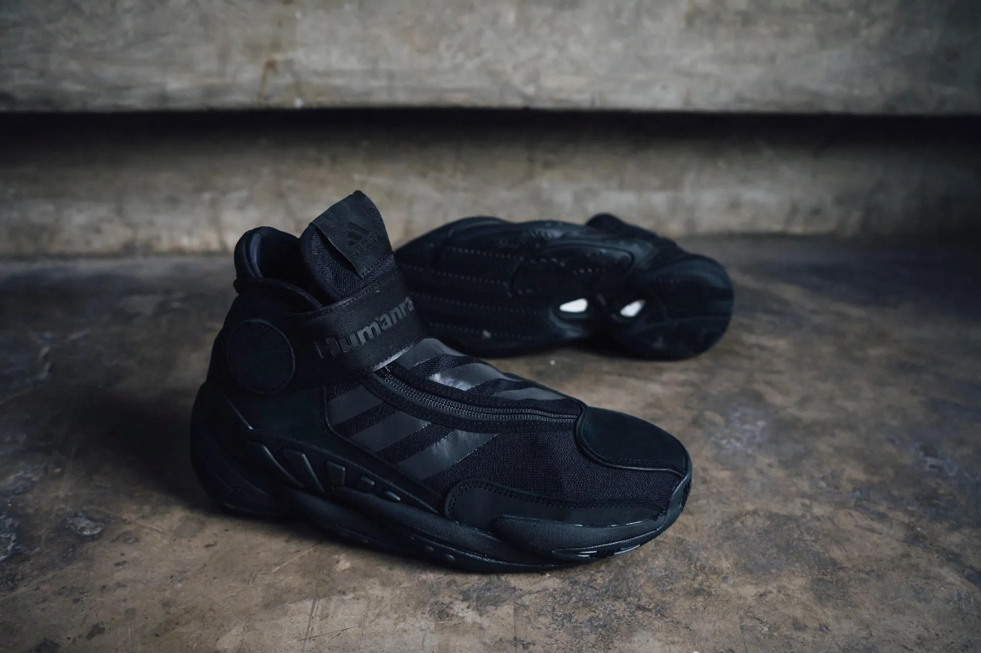 adidas x Pharrell Williams BYW 0 To 60 'Triple Black'