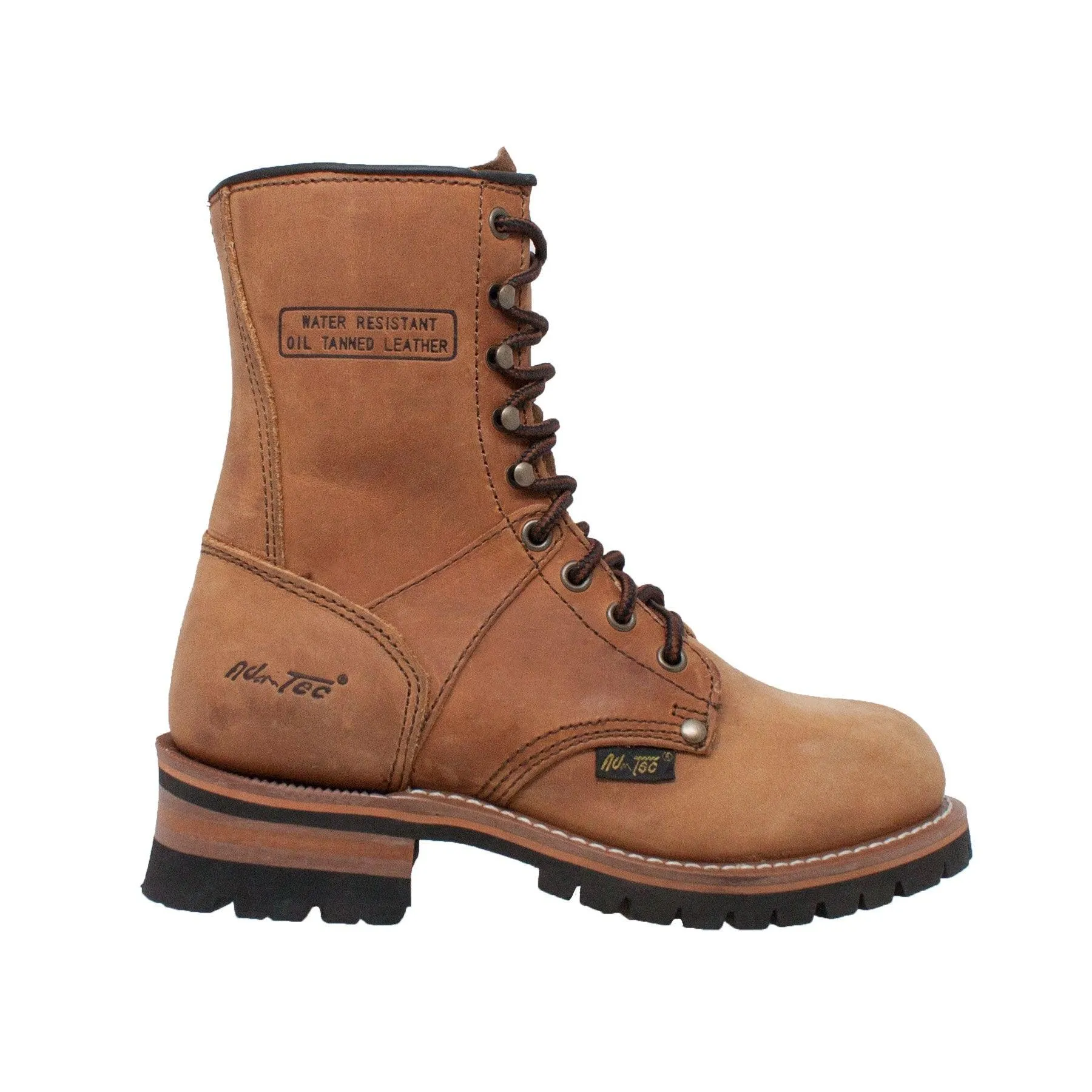 AdTec Women's 9" Logger Brown