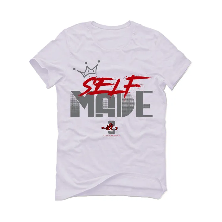 Air Jordan 9 “Fire Red” White T-Shirt (Self Made)