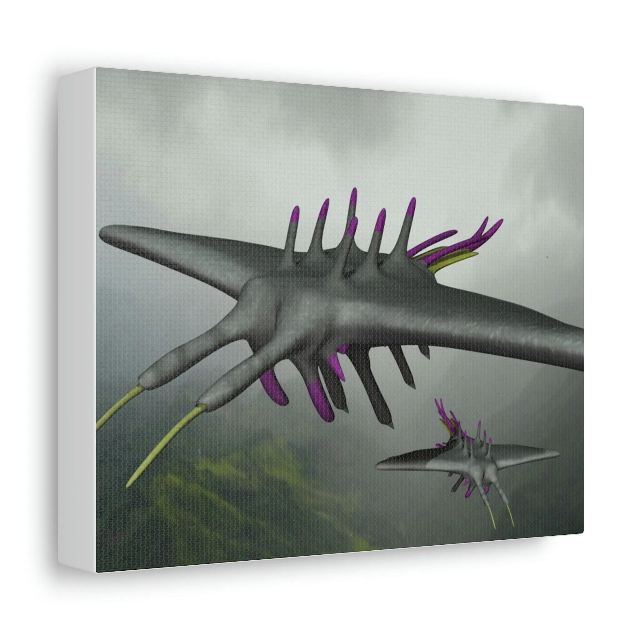 Alpha Creature Stretched Canvas