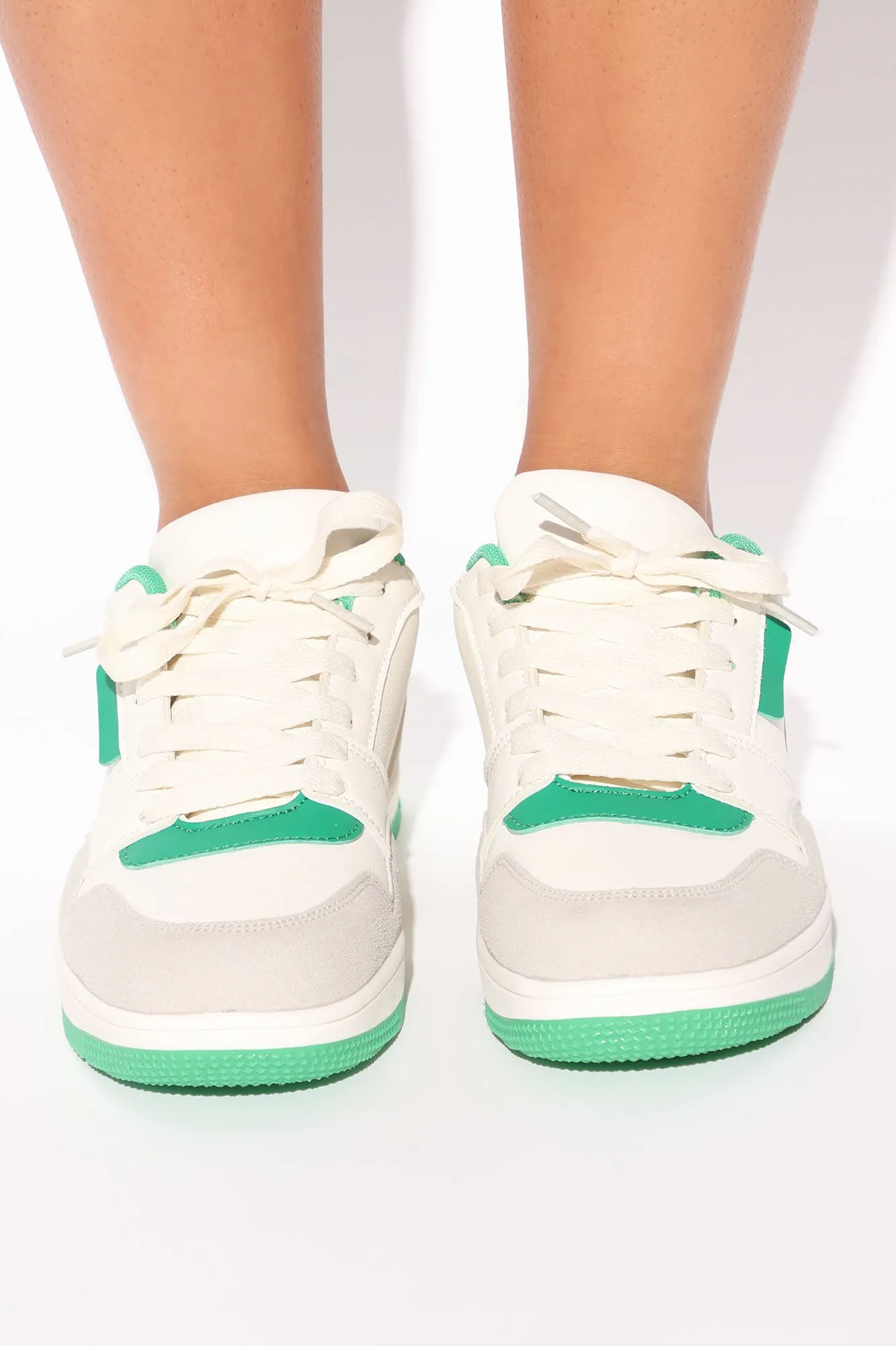 Always On The Go Sneakers - Green