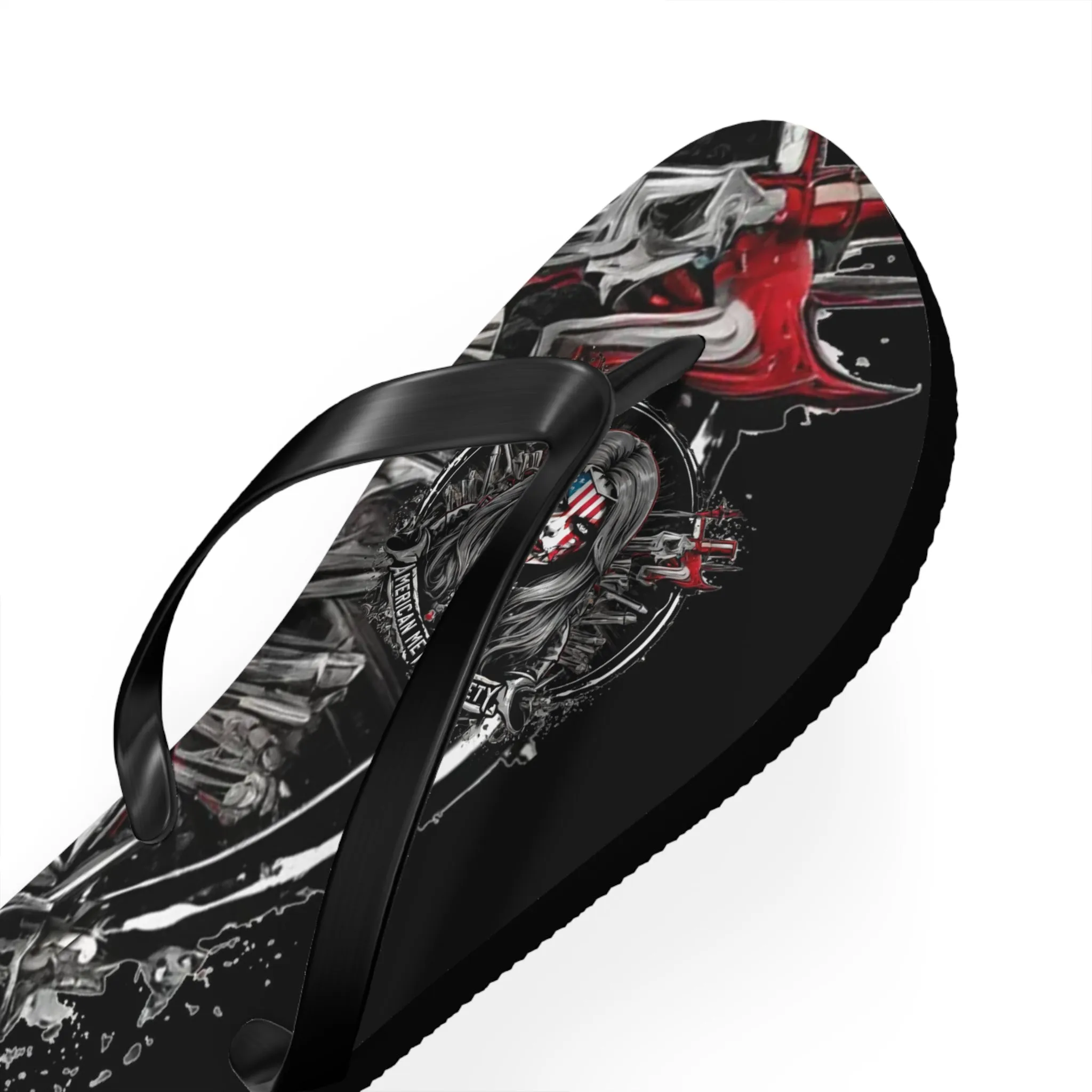 American Metal Society Flip Flops