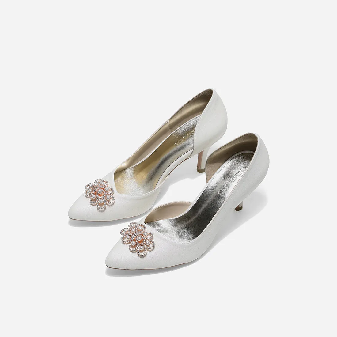 Amor Cynthia White Pumps