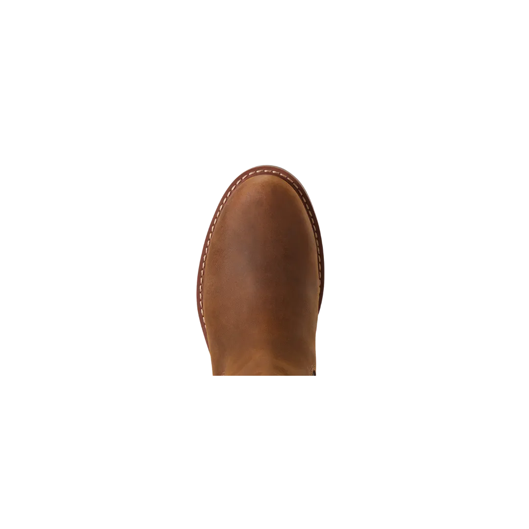 Ariat Women's Wexford Waterproof Chelsea Weathered Brown Boots