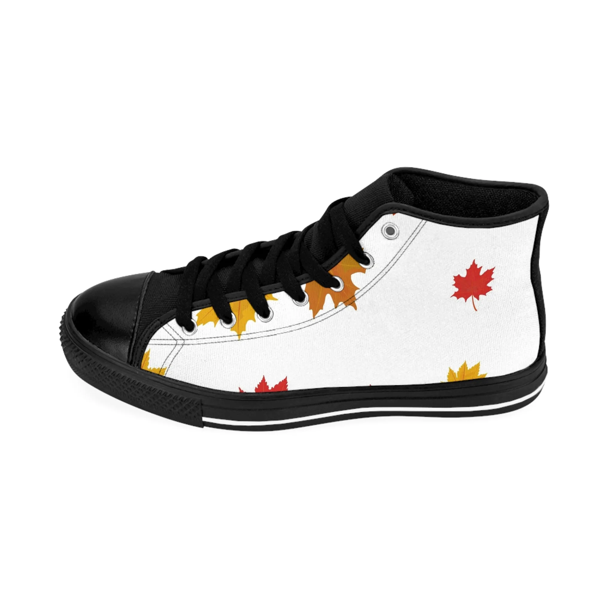 Autumn Maple Leaves Men's Classic Sneakers