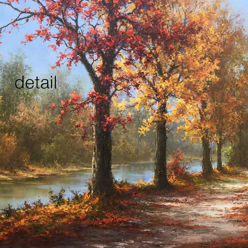 Autumn Trail -Oil Painting 40x60