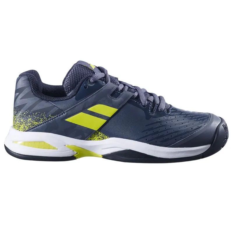 Babolat Propulse All Court Tennis Shoes (Junior) - Grey/Aero