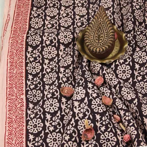 Bagh Hand Block Printed Cotton Fabric