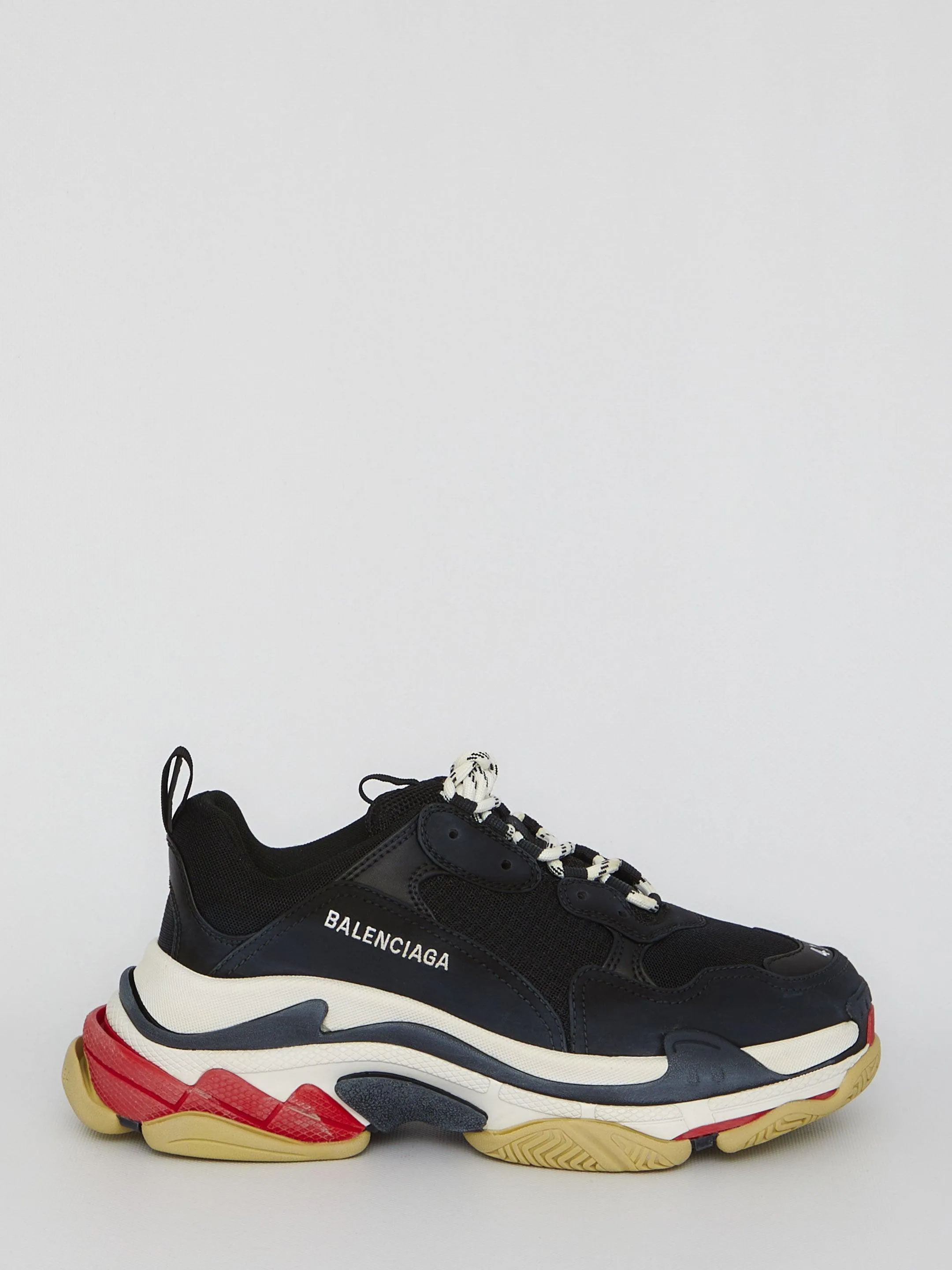 Balenciaga Triple S Sneakers In Black