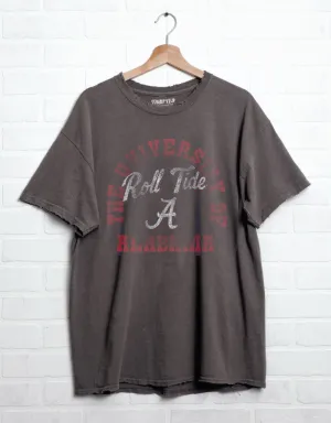 Bama Draft Charcoal Thrifted Tee