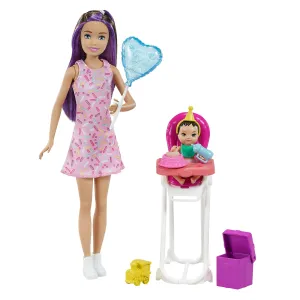 Barbie Skipper Babysitters Inc Dolls and Playset