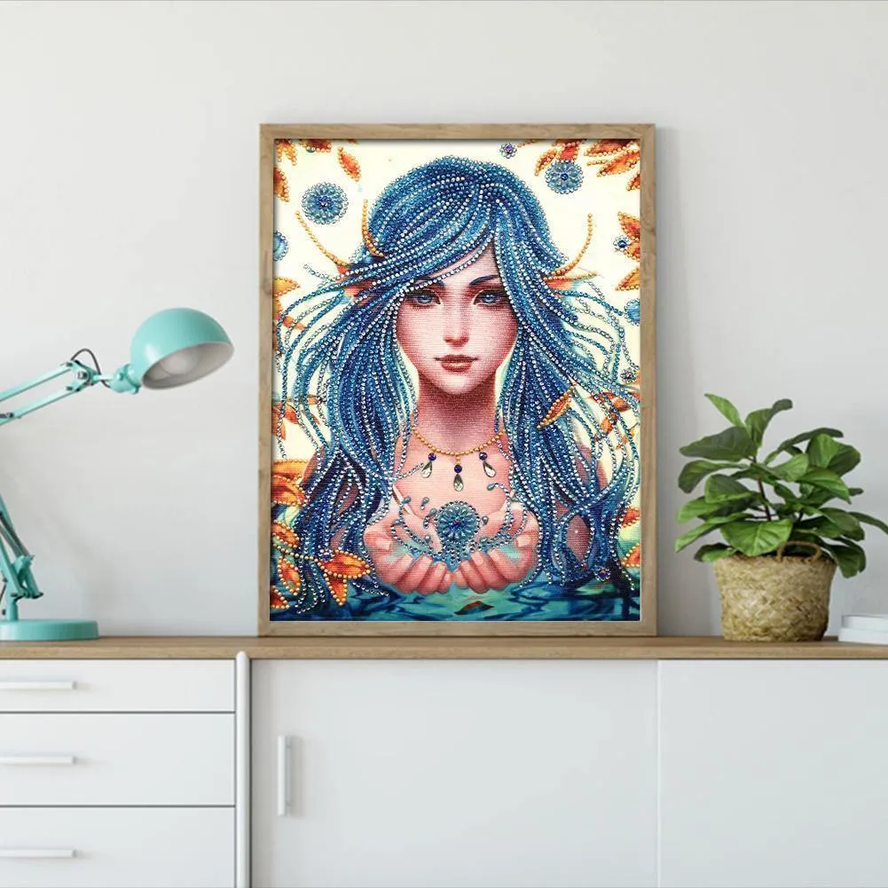 Beauty 5D DIY Special-shaped Diamond Painting