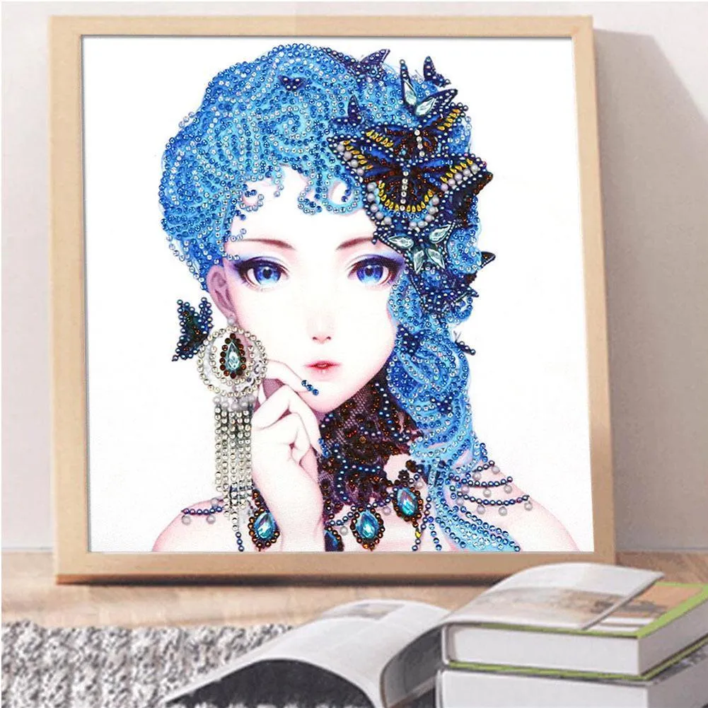 Beauty 5D DIY Special Shaped Diamond Painting