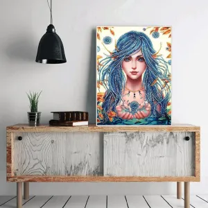 Beauty 5D DIY Special-shaped Diamond Painting