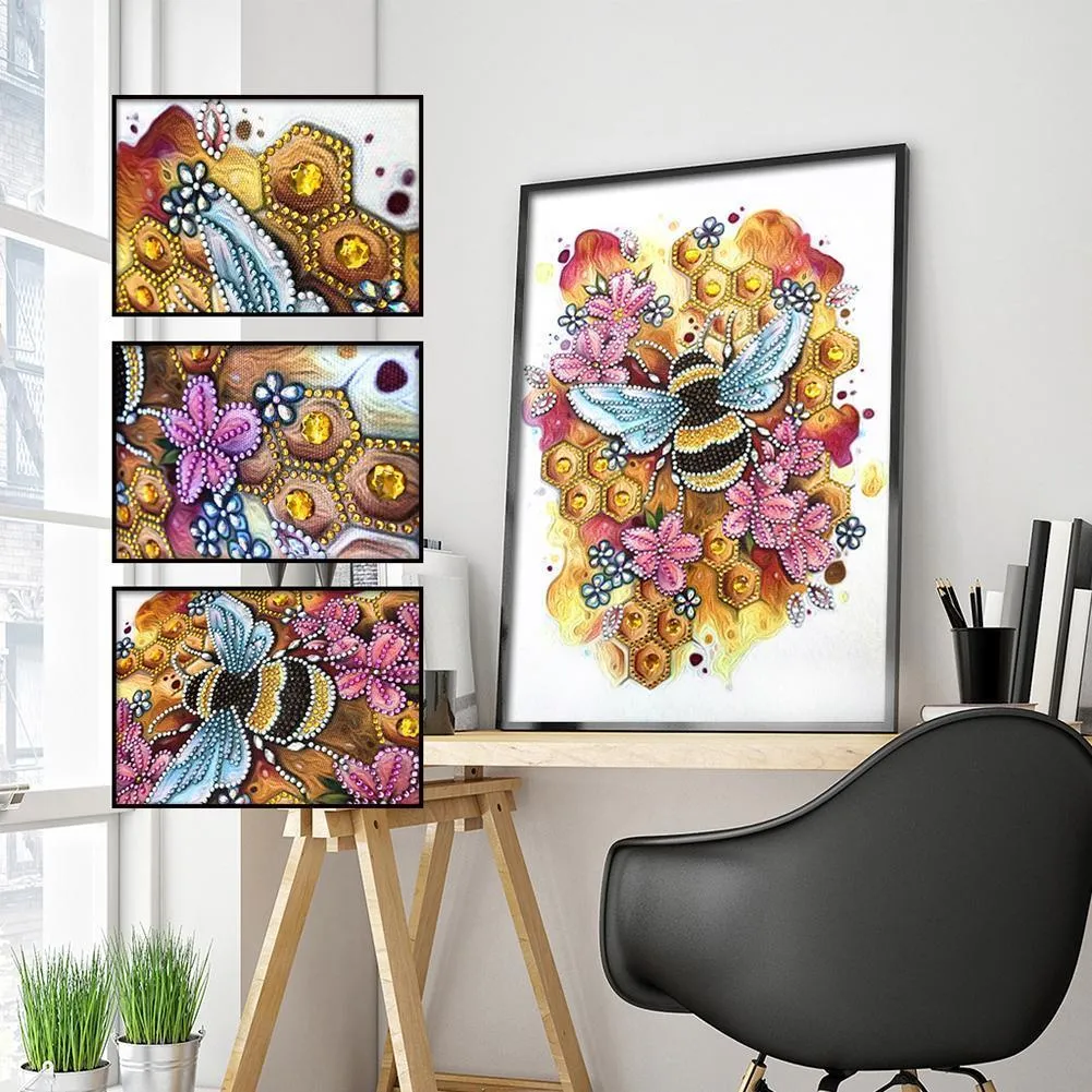 Bee DIY Special Shaped Diamond Painting