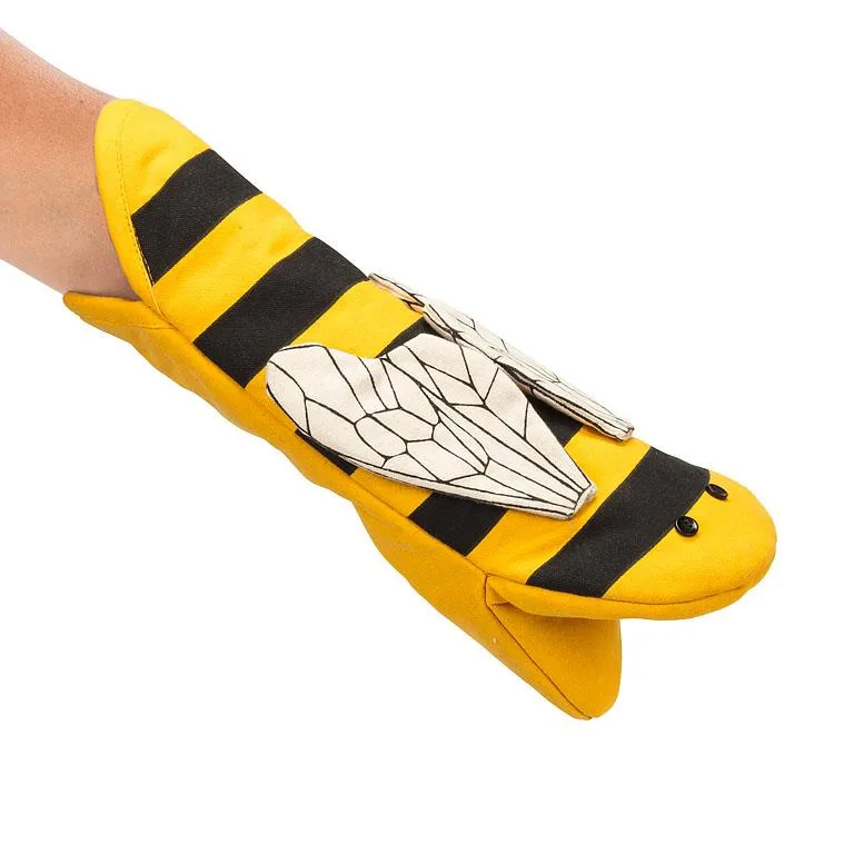 Bee Shaped Oven Mitten