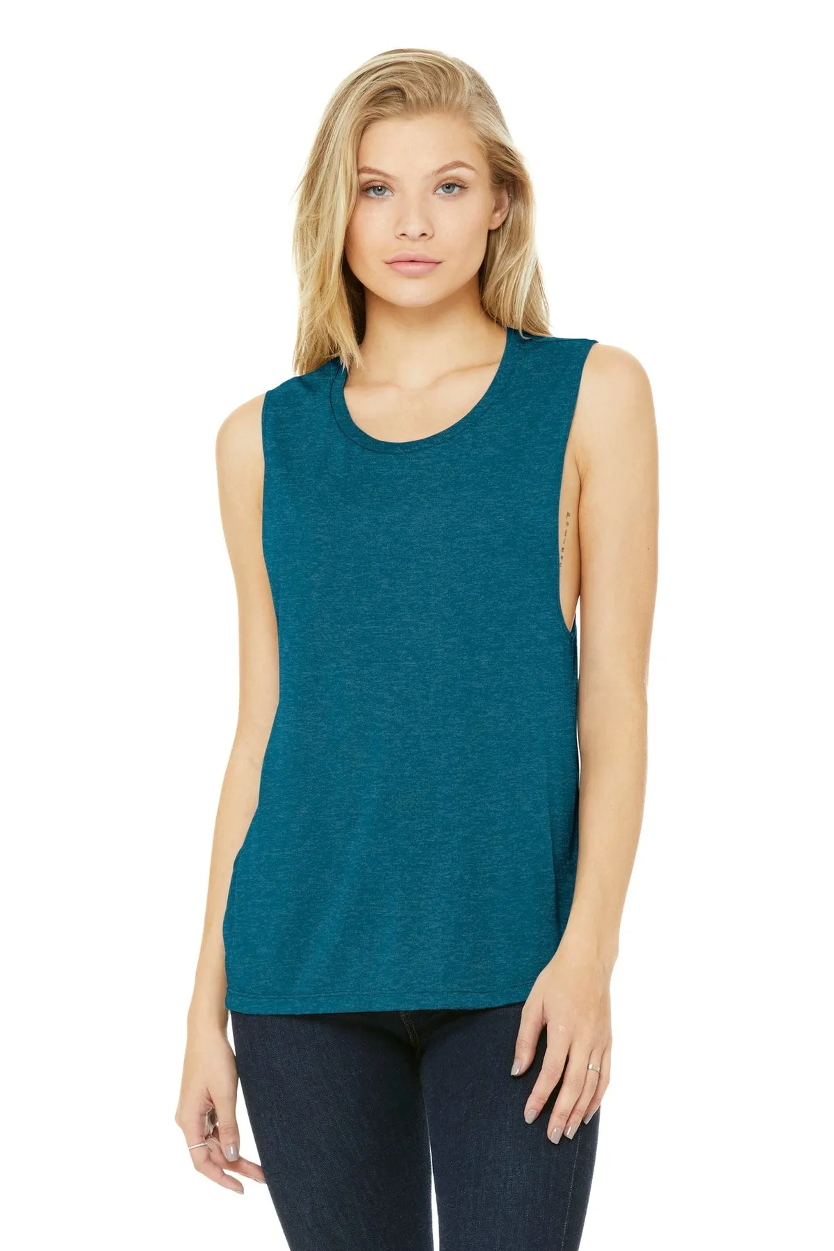 BELLA CANVAS ® Women's Flowy Scoop Muscle Tank. BC8803