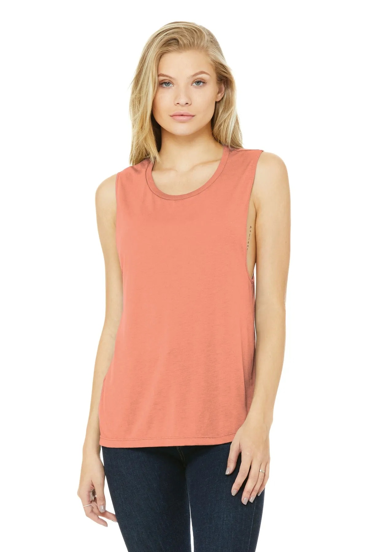 BELLA CANVAS ® Women's Flowy Scoop Muscle Tank. BC8803