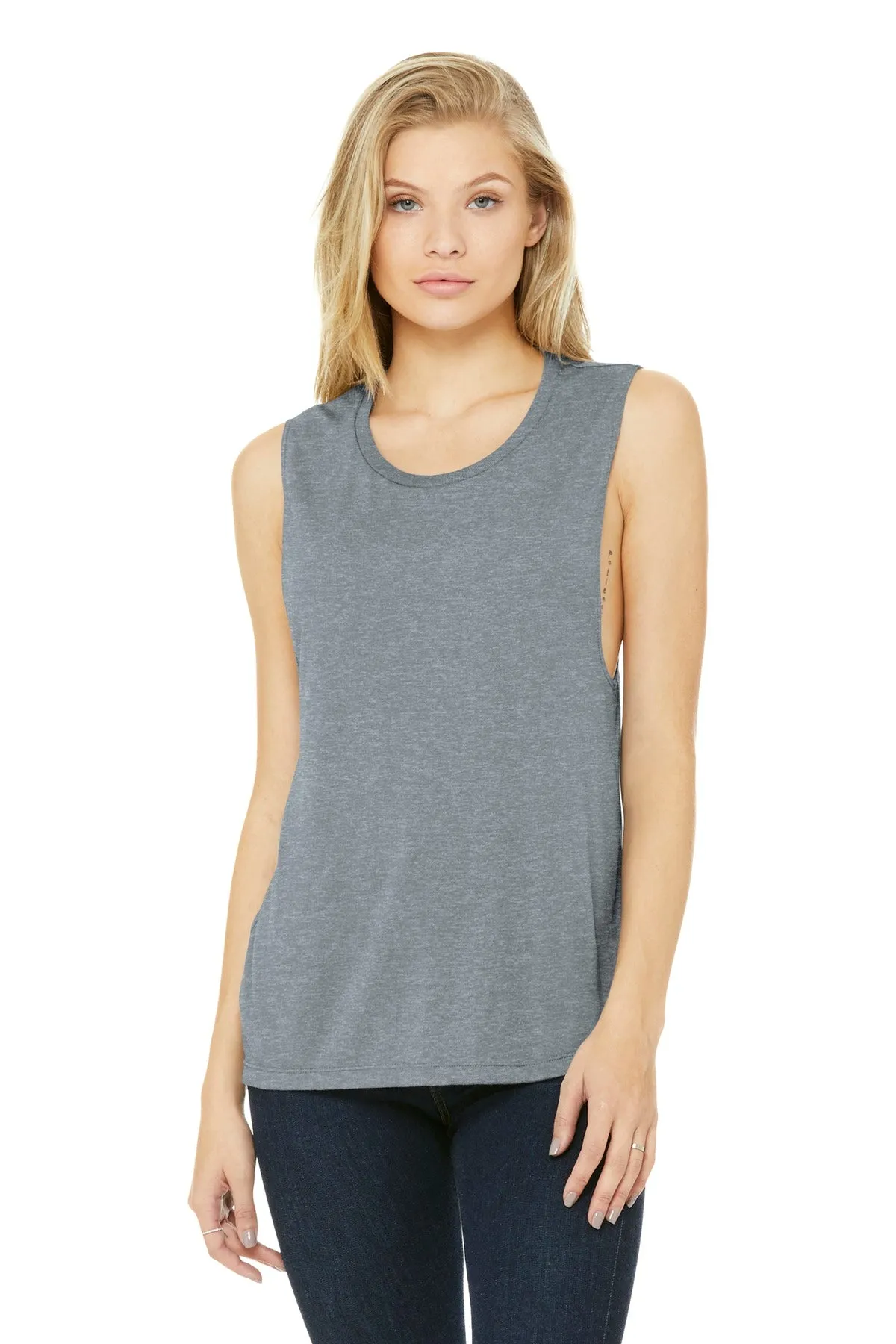 BELLA CANVAS ® Women's Flowy Scoop Muscle Tank. BC8803