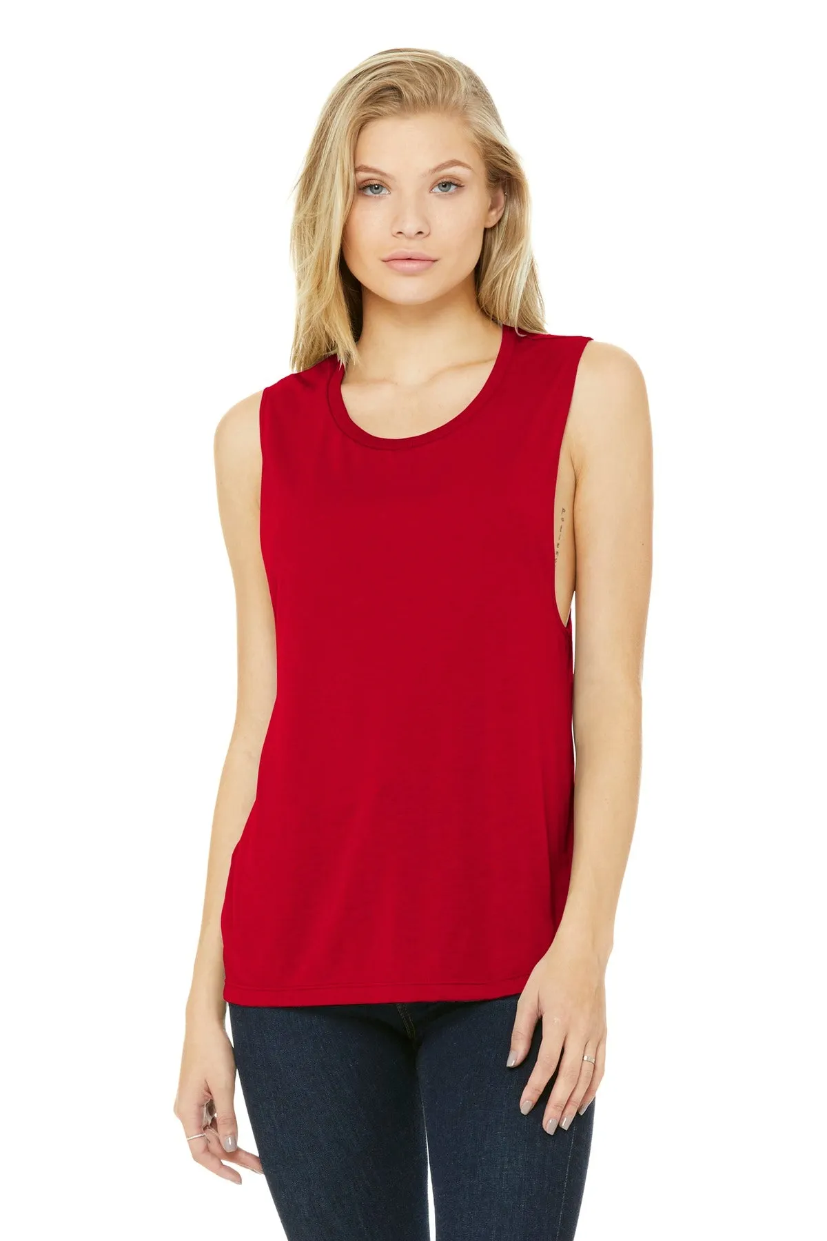 BELLA CANVAS ® Women's Flowy Scoop Muscle Tank. BC8803