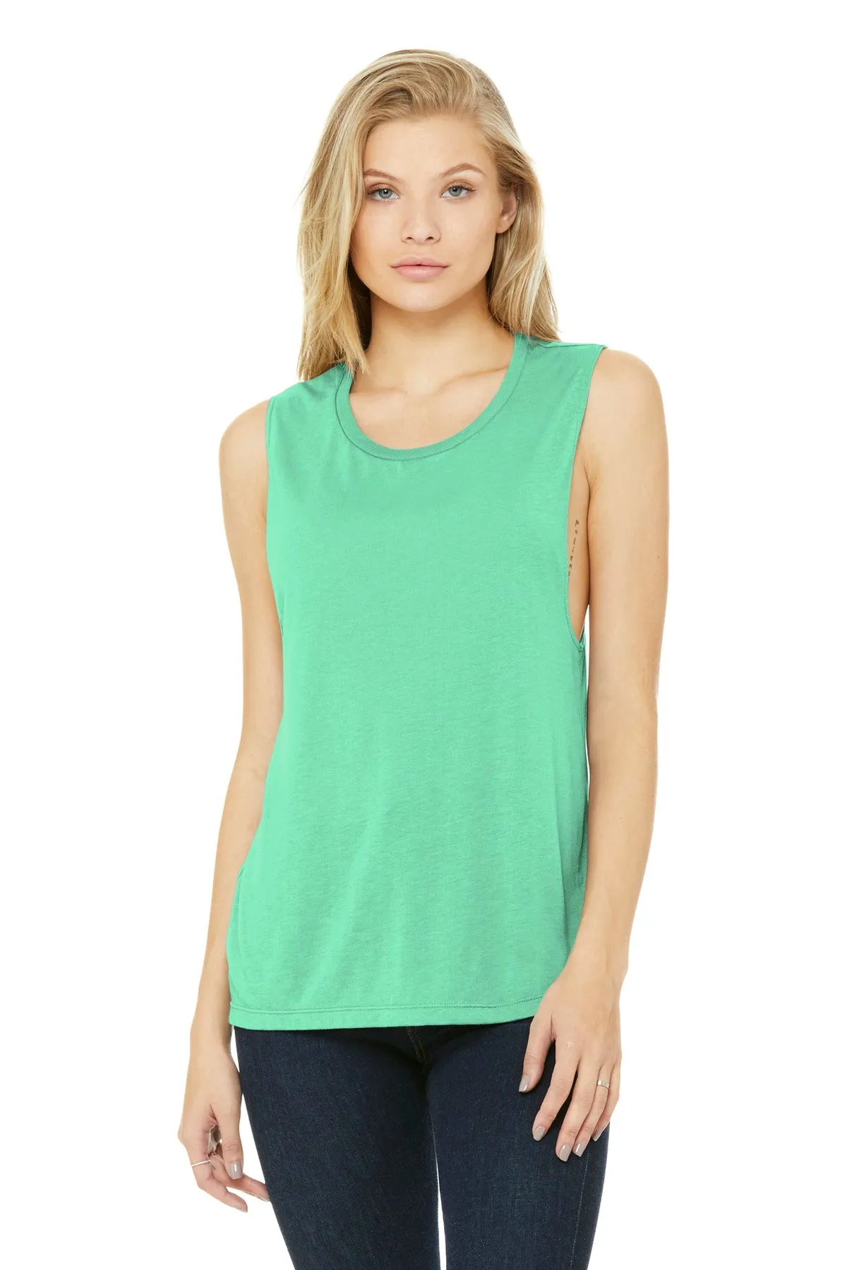 BELLA CANVAS ® Women's Flowy Scoop Muscle Tank. BC8803