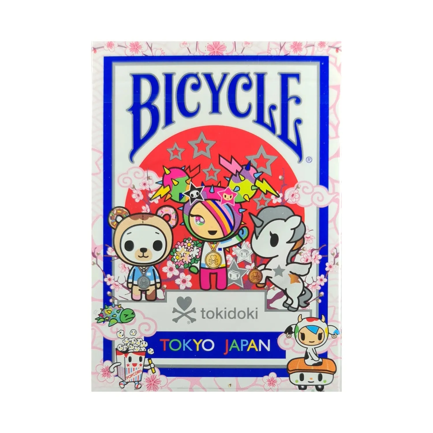 Bicycle Tokidoki Sports Playing Cards Blue