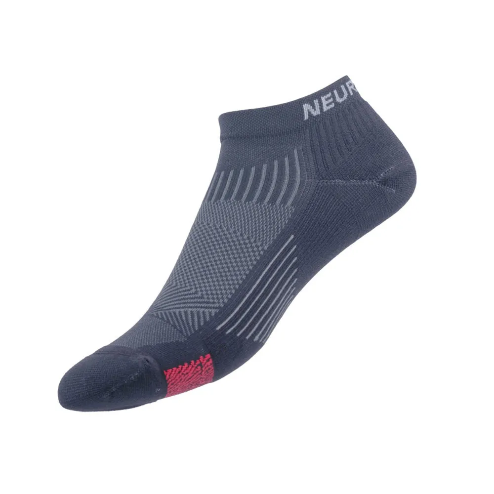 Biowin Neurosocks - Athletic No Show -  Stingtray Grey