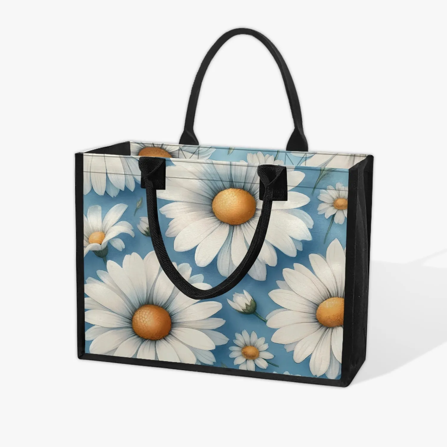 Blue Sky Blooms Shopping Tote